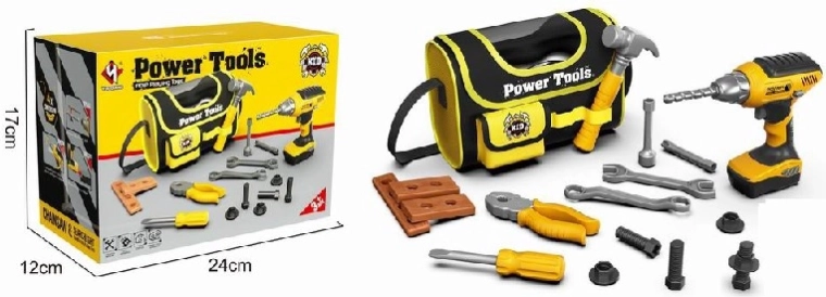 Borsa per il piccolo tuttofare con attrezzi