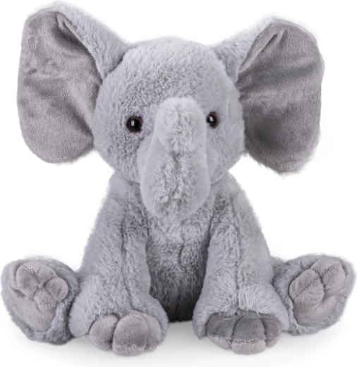 Elefante di peluche 25 cm ECO per neonati