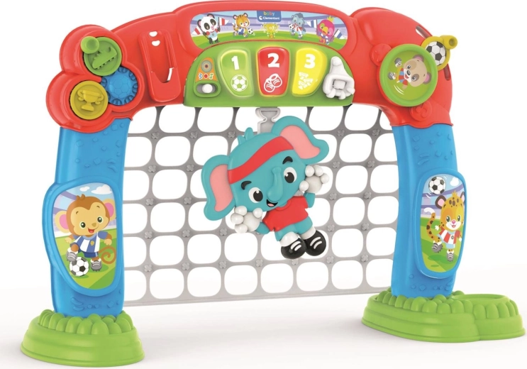 CLEMENTONI BABY Porta da calcio interattiva con pallina, luci e suoni