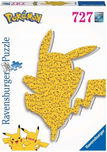 Puzzle sagoma pikachu 727 pezzi ravensburger