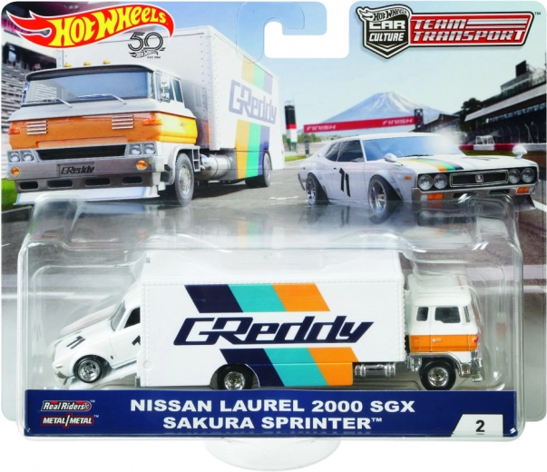 Hot Wheels camion di squadra 1:64 collezione premium