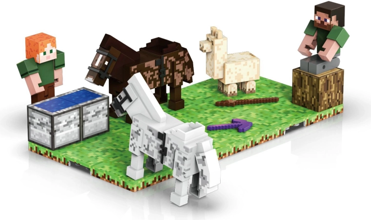 Set di costruzioni Magnet World allevatore di cavalli