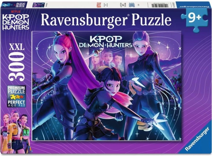 Puzzle Ravensburger K-pop: Cacciatrici di demoni – Rumi, Mira e Zoey (300 pezzi)