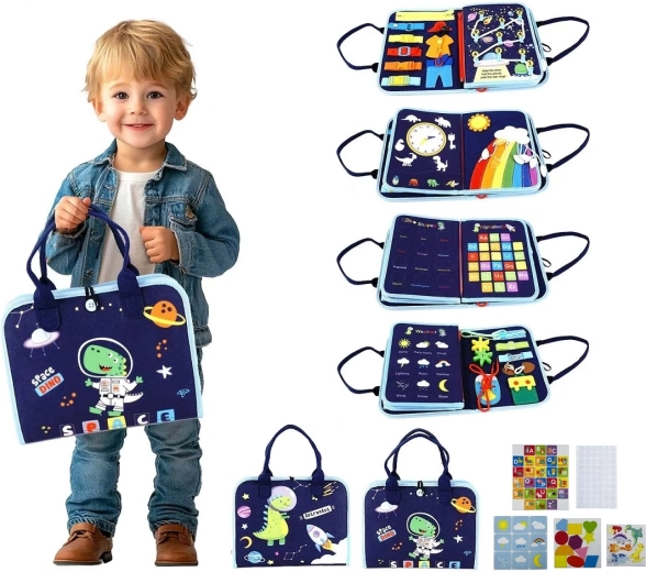 2Kids Toys libro sensoriale busy Spazio