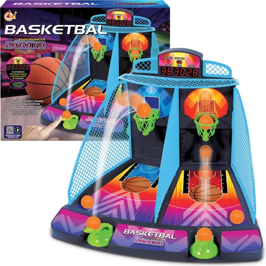 Gioco da tavolo elettronico Basket Neon