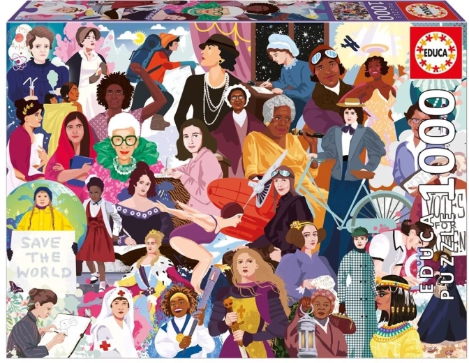 Puzzle Educa Donne iconiche 1000 pezzi