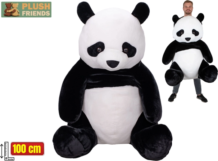 Panda di peluche 130 cm Plush Friends