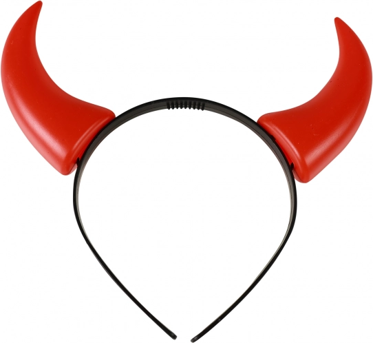 Cerchietto con corna da diavoletta/o per bambini