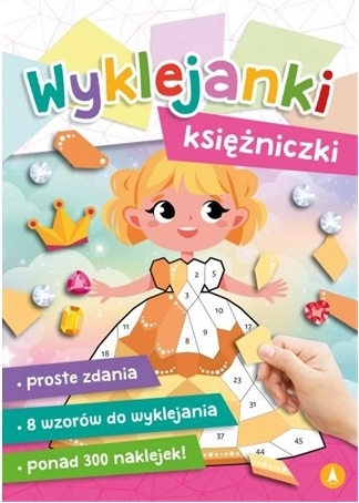 Album di adesivi delle Principesse – immagini adesive per bambini