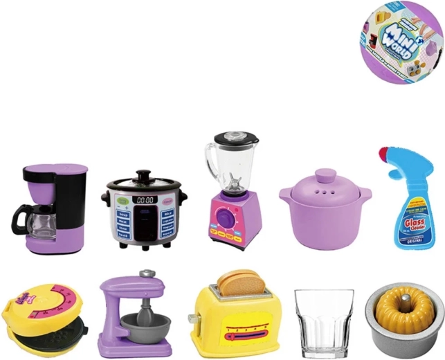 Mini mondo degli elettrodomestici – miniature realistiche per la cucina dei bambini