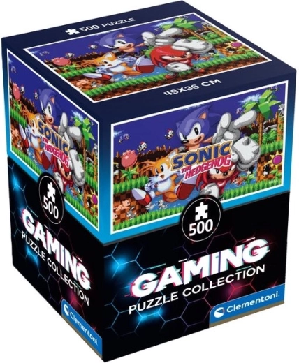 Puzzle CLEMENTONI Gaming Collection Sonic – 500 pezzi