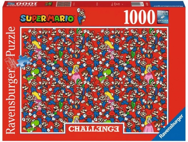 Puzzle Ravensburger Super Mario Bros sfida da 1000 pezzi