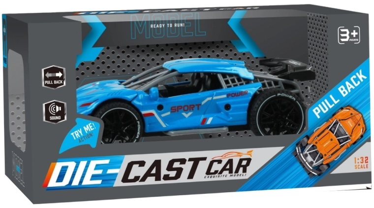 Auto da corsa 1:32 con meccanismo a retrocarica