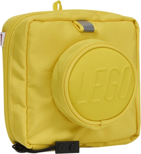 Borsa shopper pieghevole LEGO Signature Brick 1x1 – gialla