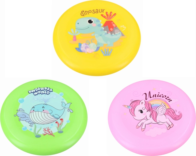 Frisbee per bambini con immagini 18 cm - 1 pezzo
