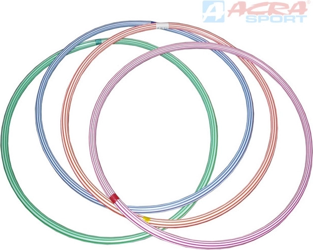 ACRA cerchio ginnico hula hoop 60 cm per bambini - 1 pezzo
