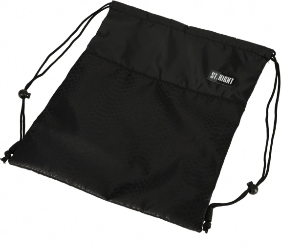 sacca per scarpe ST. RIGHT nera