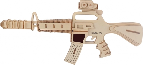 Puzzle 3D in legno mitra