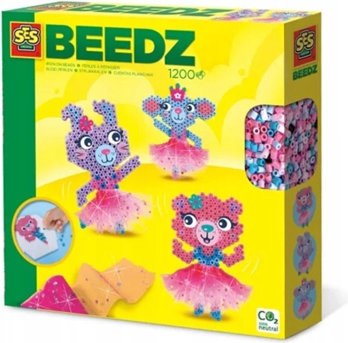 SES perline da stirare – ballerine con gonnellina in tulle