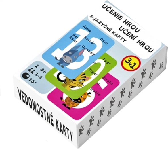 Cerný Petr 4 in 1 – animali - 1 pezzo