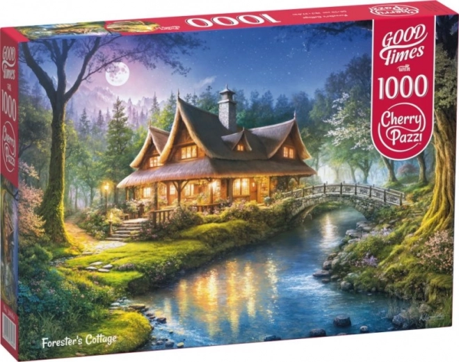 Puzzle CHERRY PAZZI La capanna del boscaiolo – 1000 pezzi