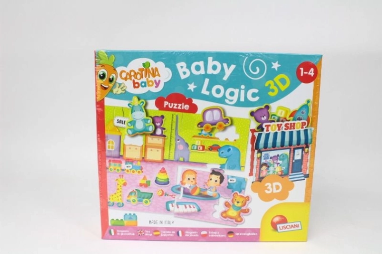 Lisciani Carotina Baby Logic puzzle 3D per i più piccoli