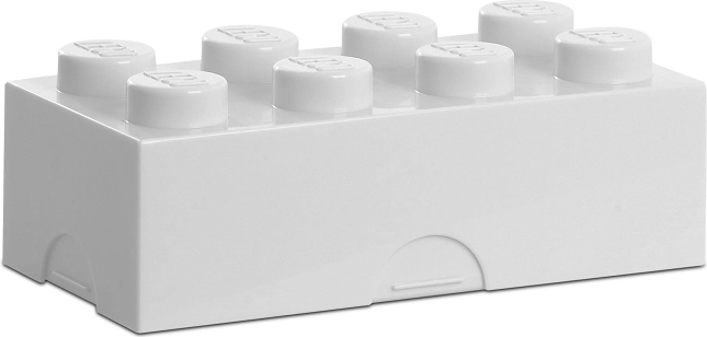 Scatola porta pranzo Lego bianca