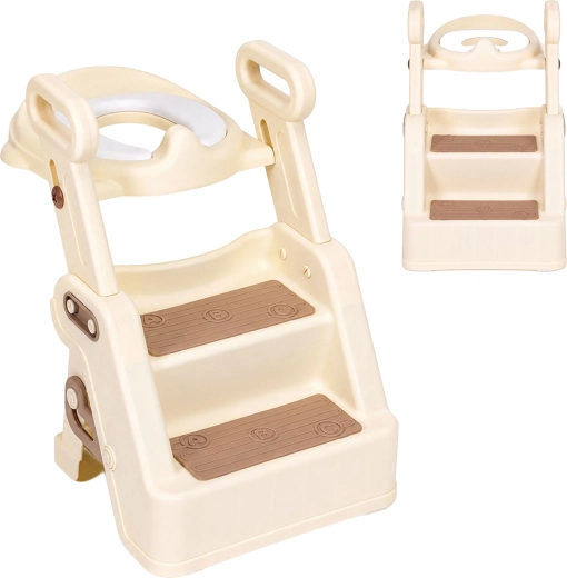 Riduttore WC per bambini Ecotoys con scaletta integrata
