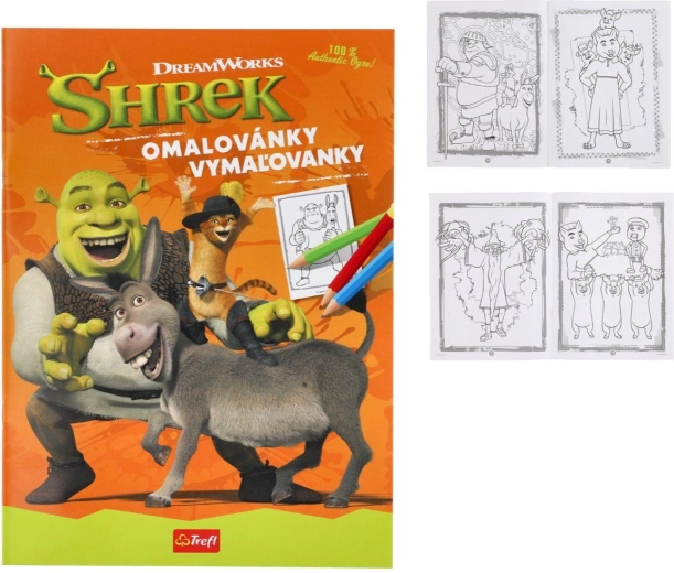 Libro da colorare Shrek