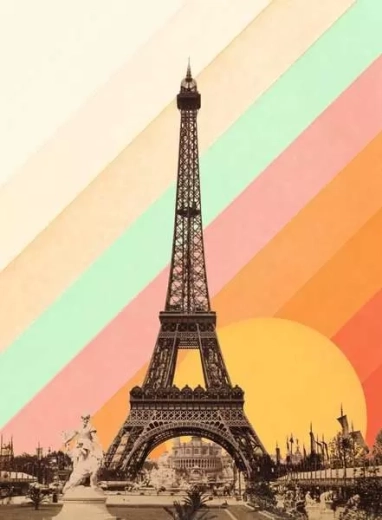 Puzzle Ravensburger Arcobaleno su Parigi 500 pezzi