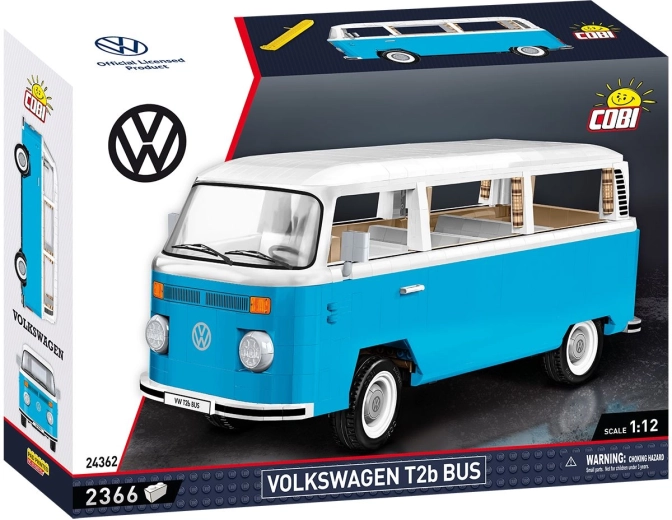 Cobi Volkswagen Transporter T2b Bus 1:12 costruzione