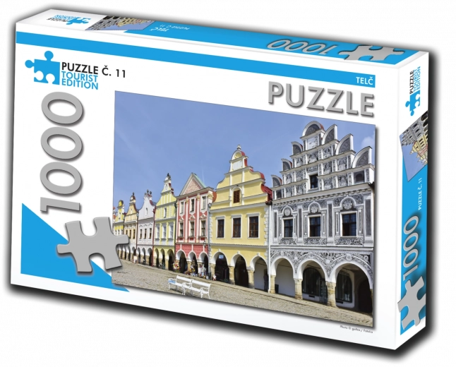 Puzzle Telč – edizione turistica, 1000 pezzi