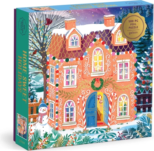 Puzzle quadrato metallico GALISON Dolci festività, 500 pezzi