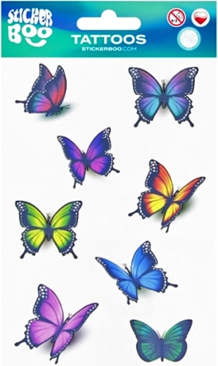 Tatuaggi farfalline per bambini