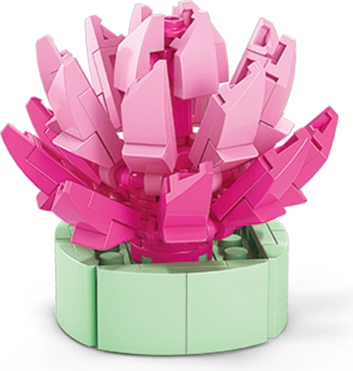 Set di costruzioni fiore in vaso – mini piante con mattoncini