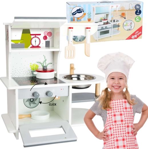 Cucina per bambini in legno Graceful