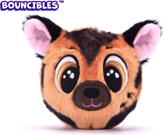 Palla rimbalzante in peluche Bouncibles ZIKO 8 cm