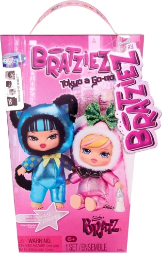 Bratz Bratziez Tokyo a Go-Go Seriez portachiavi in peluche blind box - 1 pezzo
