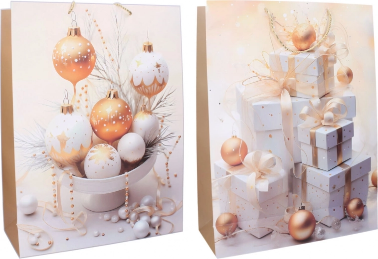 Busta regalo XL Natale 40 × 55 × 15 cm