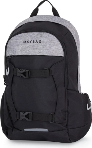 Zaino per studenti Oxybag OXY Zero grigio 27 l