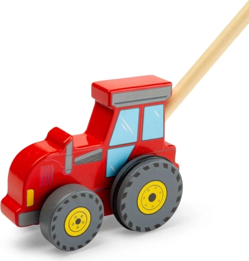 Bigjigs Toys trattore cavalcabile in legno