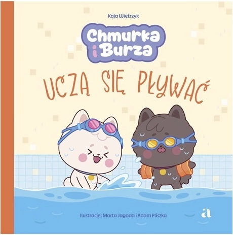 Chmurka i Burza imparano a nuotare - 1 pezzo