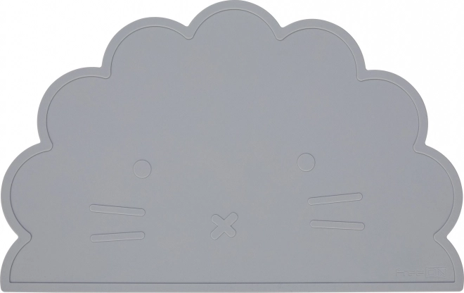 Tappetino antiscivolo in silicone Leone, grigio