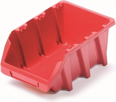 Box portaoggetti in plastica Bineer Long 160 × 98 × 70 mm – rosso