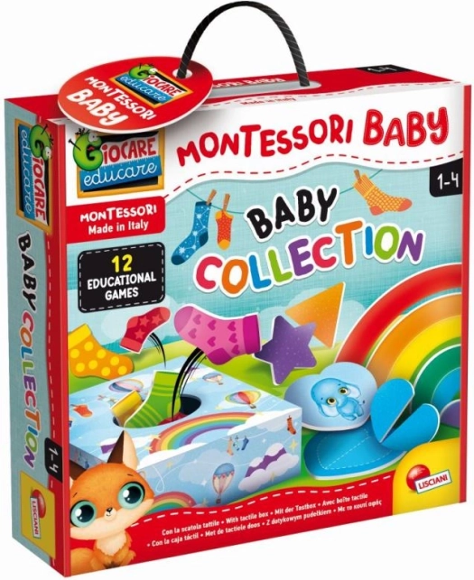 Collezione di giochi Montessori per bambini