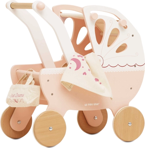 Le Toy Van carrozzina in legno per bambole Sweetdreams