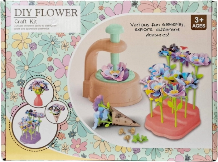 Kit creativo fai-da-te per realizzare fiori