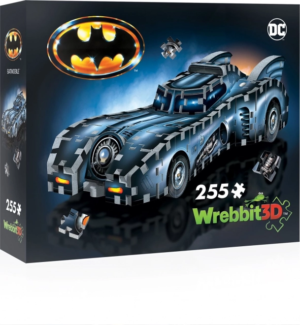 Wrebbit Puzzle 3D Batman: Batmobile 255 pezzi