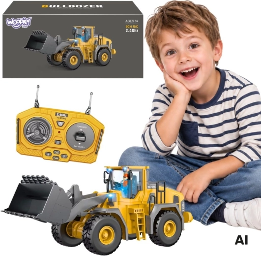 Pala da costruzione WOOPIE radiocomandata con suoni e luci