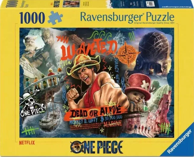 Puzzle Ravensburger One Piece: l’avventura ti aspetta! 1000 pezzi